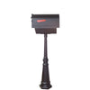 Savannah Curbside Mailbox with Newspaper Tube and Tacoma Mailbox - Special Lite Products
