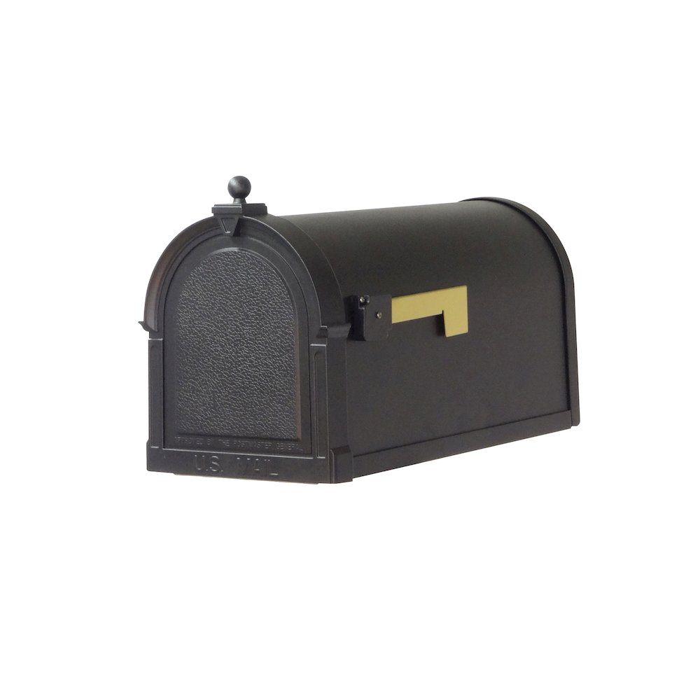Berkshire Curbside Mailbox with Locking Insert and Fresno Mailbox Post - Special Lite Products