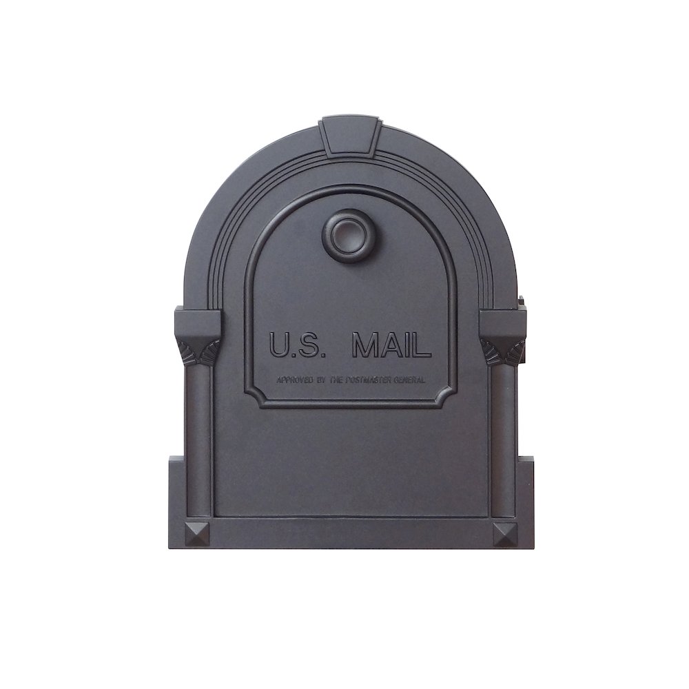 Savannah Curbside Mailbox with Newspaper Tube and Springfield Mailbox with Base - Special Lite Products