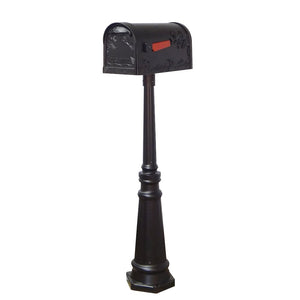Hummingbird Curbside Mailbox and Tacoma Mailbox Post with Direct Burial Kit - Special Lite Products