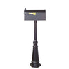Berkshire Curbside Mailbox and Tacoma Mailbox Post with Direct Burial Kit - Special Lite Products