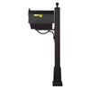 Curbside Mailbox with Front Numbers, Newspaper Tube - Special Lite Products