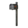 Curbside Mailbox wtih Locking Insert and Wellington Direct Burial Mailbox Smooth - Special Lite Products