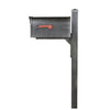 Curbside Mailbox wtih Locking Insert and Wellington Direct Burial Mailbox Smooth - Special Lite Products