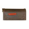 Floral Curbside Mailbox with Floral Mailbox Post - Special Lite Products