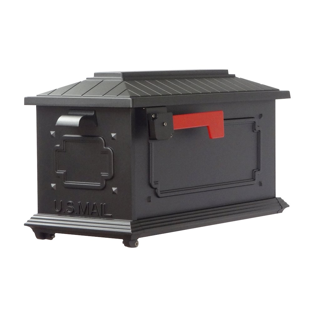 Kingston Curbside Mailbox and Ashland Decorative Aluminum Durable Mailbox Post - Special Lite Products