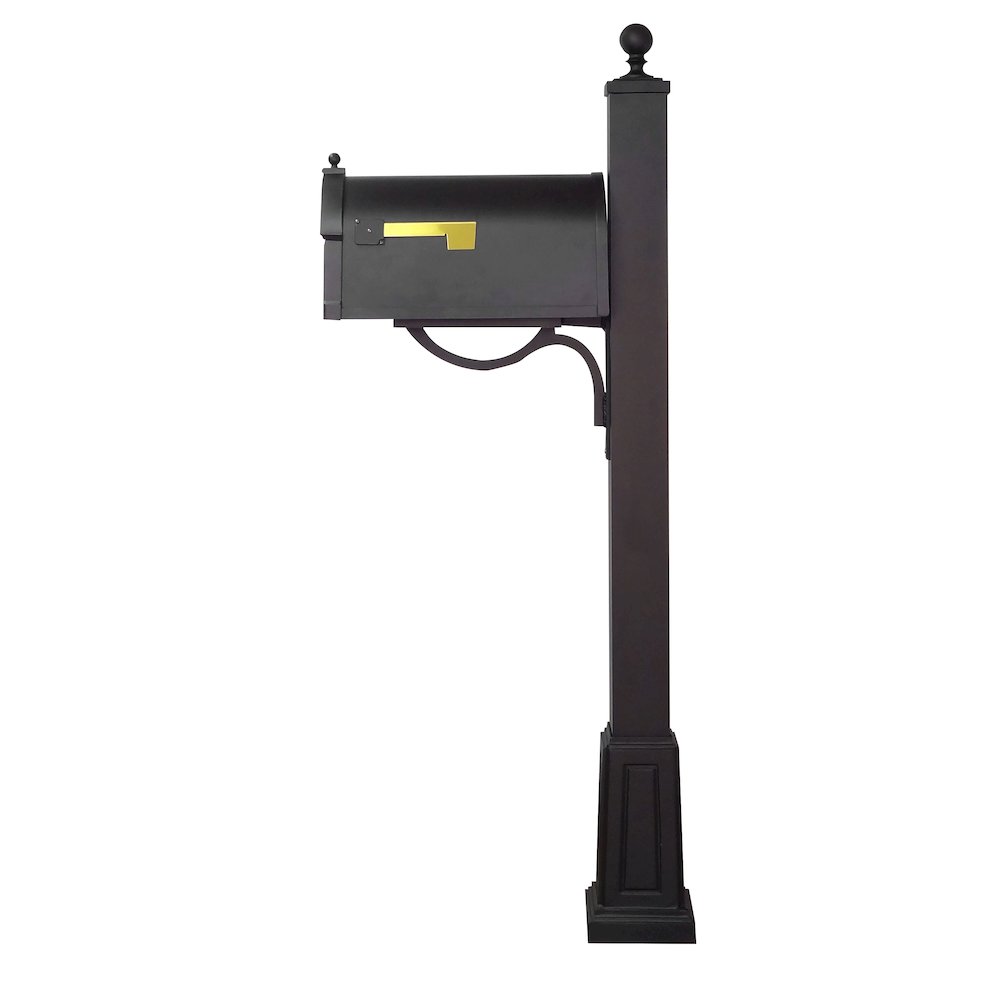 Curbside Mailbox with Front Numbers, Locking Insert and Springfield Mailbox - Special Lite Products