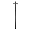 7' Smooth Aluminum Direct Burial Post with Ladder Rest - Special Lite Products