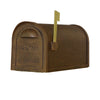 Classic Curbside Mailbox with Monogram Mailbox Post - Special Lite Products