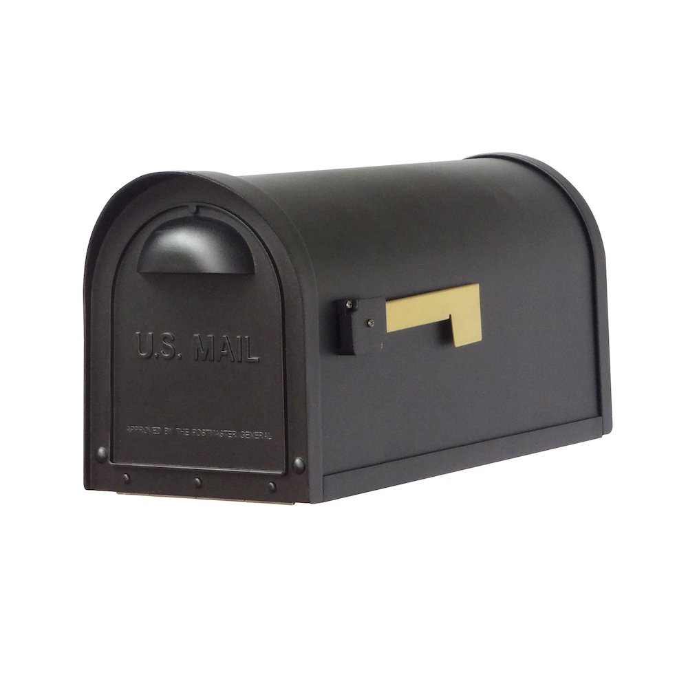 Classic Curbside Mailbox with Locking Insert and Tacoma Mailbox Post - Special Lite Products