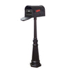 Hummingbird Curbside Mailbox with Locking Insert and Tacoma Mailbox Post - Special Lite Products