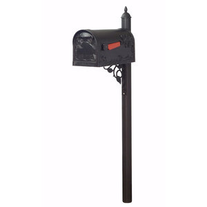 Hummingbird Curbside Mailbox with Albion Mailbox Post - Special Lite Products
