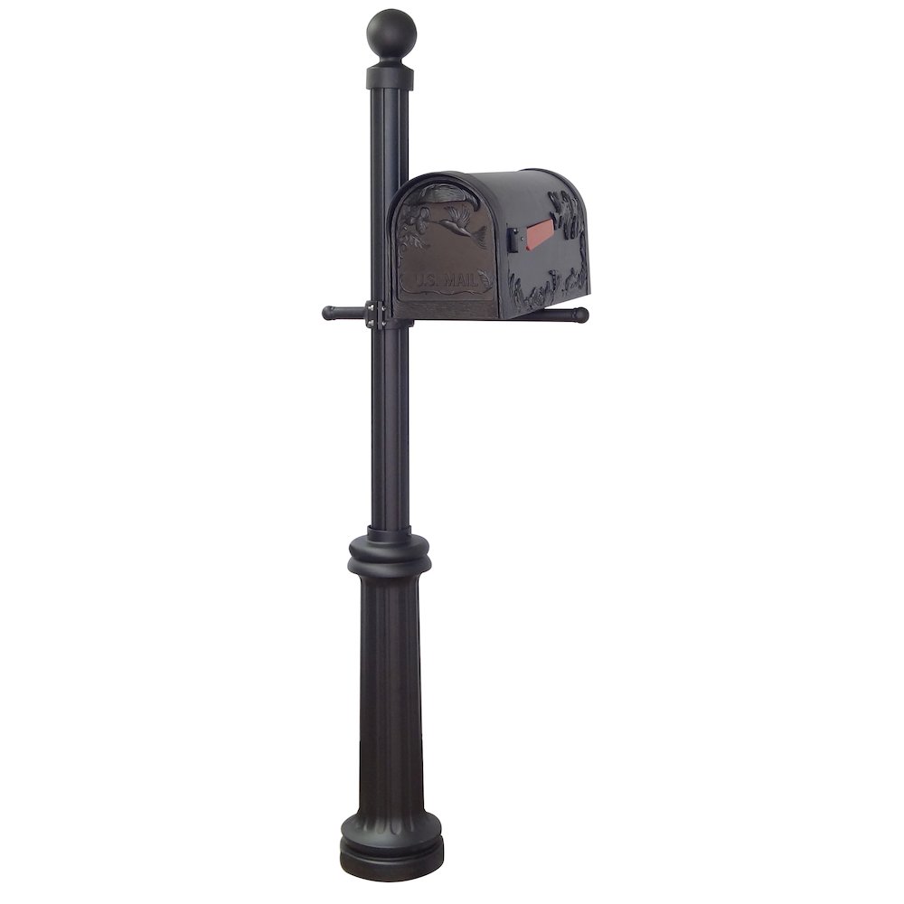 Hummingbird Curbside Mailbox and Fresno Mailbox Post - Special Lite Products