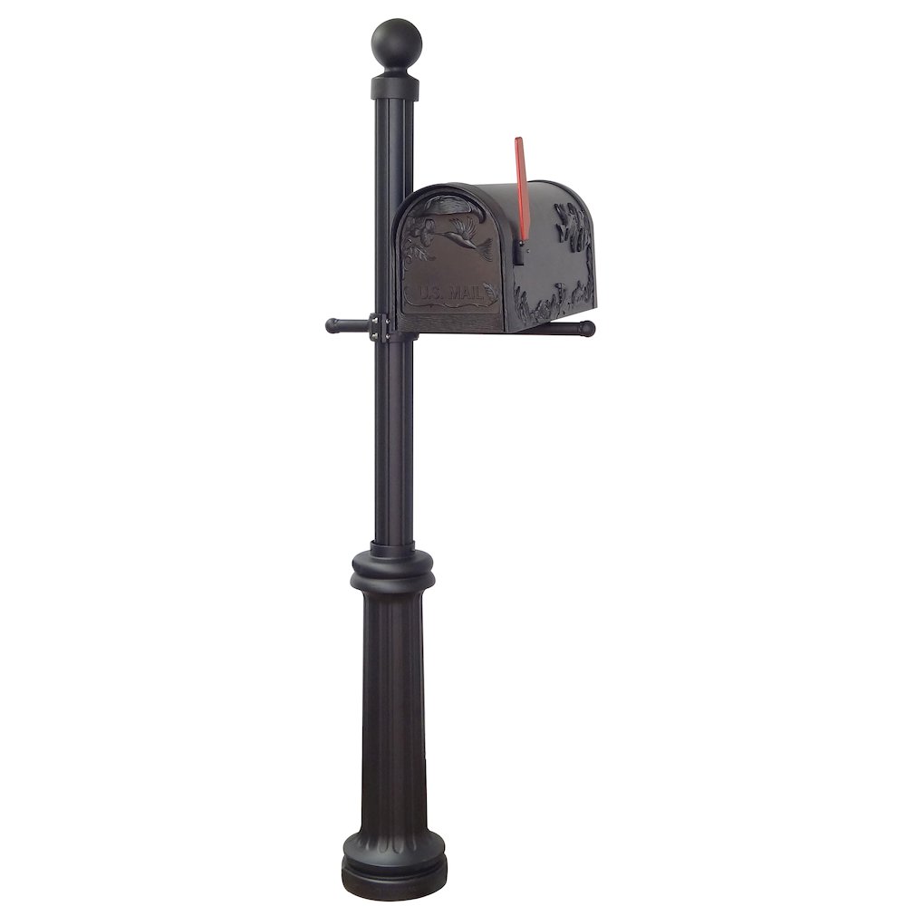 Hummingbird Curbside Mailbox and Fresno Mailbox Post - Special Lite Products