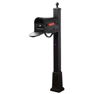 Hummingbird Curbside Mailbox with Locking Insert and Springfield Mailbox - Special Lite Products