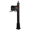 Hummingbird Curbside Mailbox with Locking Insert and Springfield Mailbox - Special Lite Products