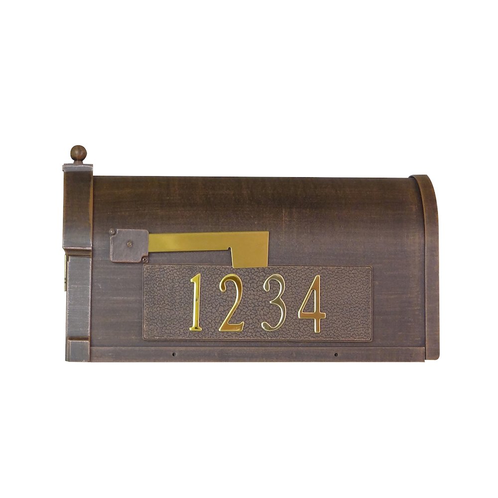 Berkshire Curbside Mailbox with Front and Side Numbers - Special Lite Products