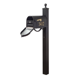 Curbside Mailbox with Front and Side Address Numbers - Special Lite Products