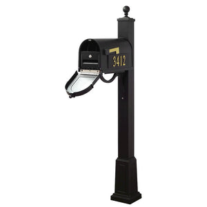 Curbside Mailbox with Front and Side Numbers - Special Lite Products