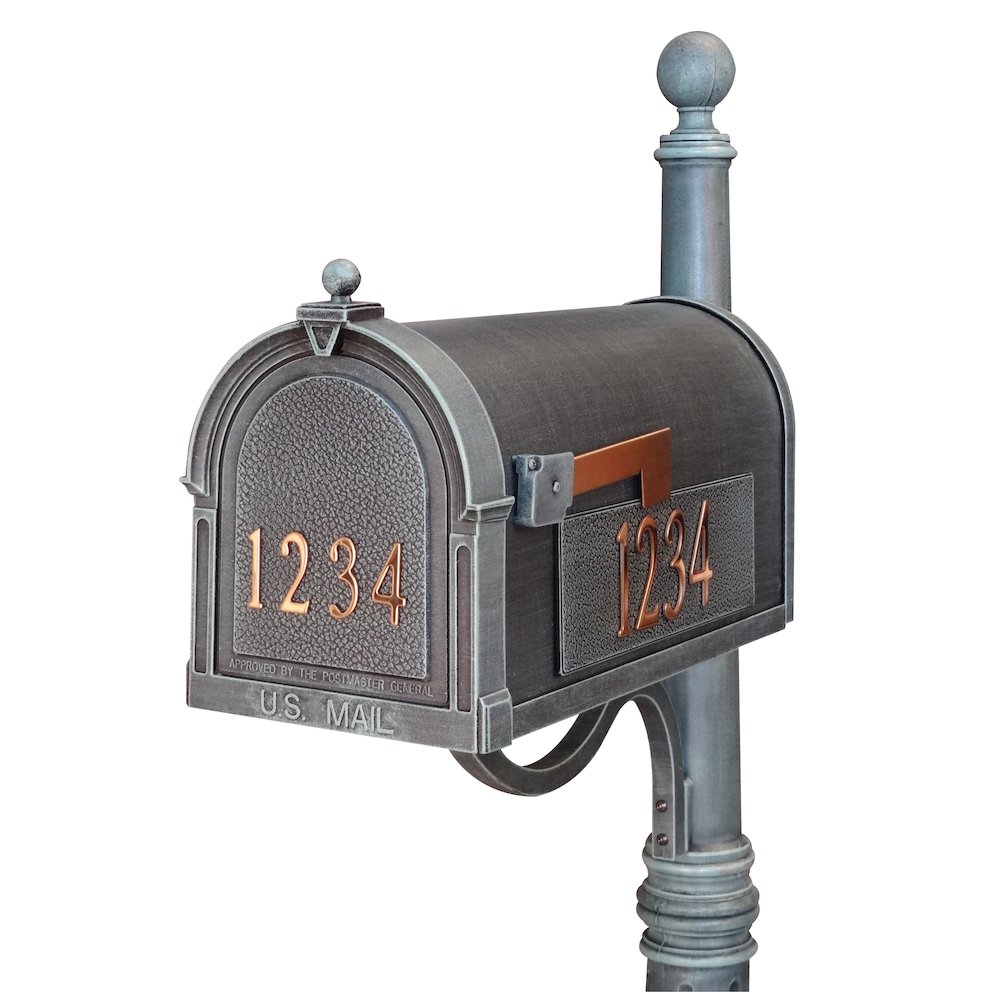 Berkshire Curbside Mailbox with Front Numbers - Special Lite Products