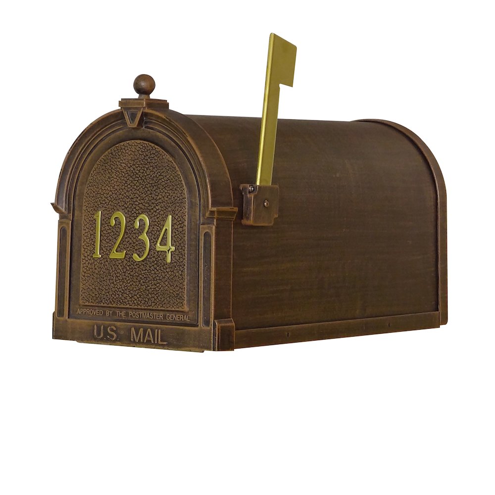 Berkshire Curbside Mailbox with Front Numbers - Special Lite Products