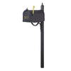 Berkshire Curbside Mailbox with Front Address Numbers and Richland Mailbox Post - Special Lite Products