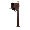 Hummingbird Curbside Mailbox with Newspaper Tube - Special Lite Products