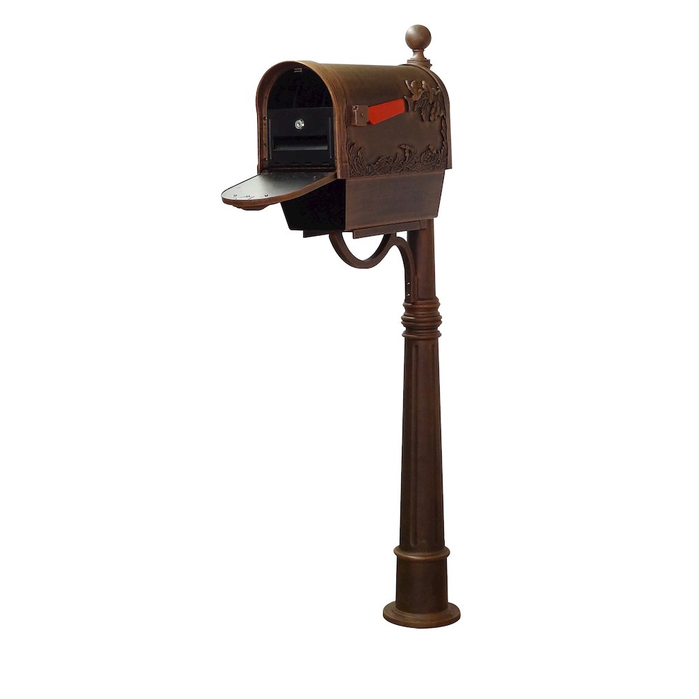 Hummingbird Curbside Mailbox with Newspaper Tube - Special Lite Products