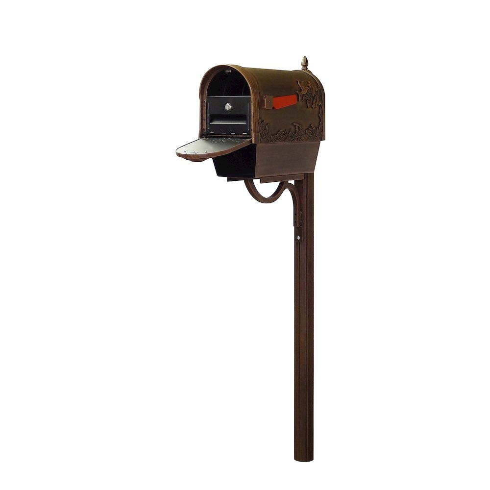 Hummingbird Curbside Mailbox with Paper Tube - Special Lite Products