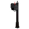 Hummingbird Curbside Mailbox with Newspaper Tube and Springfield Mailbox - Special Lite Products