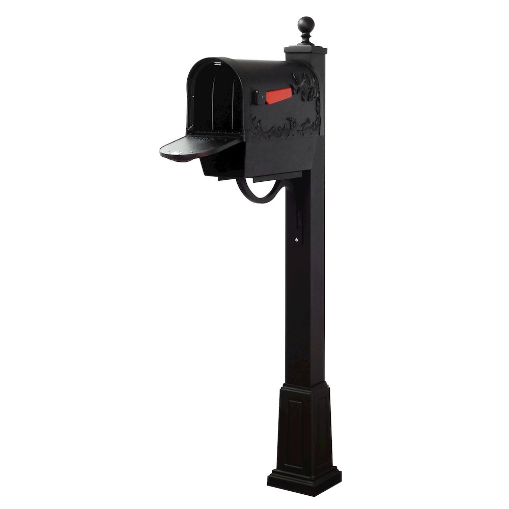 Hummingbird Curbside Mailbox with Newspaper Tube and Springfield Mailbox - Special Lite Products