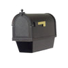 Curbside Mailbox with Newspaper Tube, Locking Insert and Bradford Mailbox Post - Special Lite Products