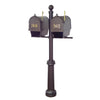 Curbside Mailboxes with Front Address Numbers, Newspaper Tube - Special Lite Products