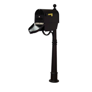 Curbside Mailbox with Front Address Numbers, Newspaper Tube - Special Lite Products