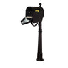 Curbside Mailbox with Front Address Numbers, Newspaper Tube - Special Lite Products