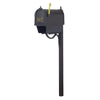 Curbside Mailbox with Newspaper Tube, Front Address Numbers and Richland Mailbox - Special Lite Products