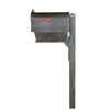 Berkshire Curbside Mailbox with Newspaper Tube and Wellington Mailbox Post - Special Lite Products