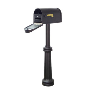 Classic Curbside Mailbox with Locking Insert and Bradford Mailbox Post - Special Lite Products