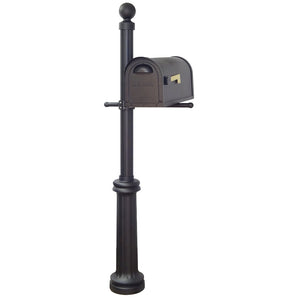 Classic Curbside Mailbox and Fresno Mailbox Post - Special Lite Products