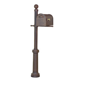 Classic Curbside Mailbox and Fresno Mailbox Post - Special Lite Products
