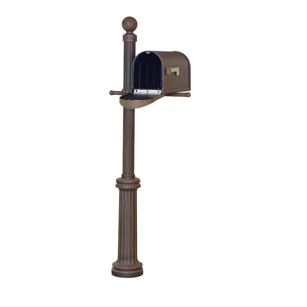 Classic Curbside Mailbox and Fresno Mailbox Post - Special Lite Products