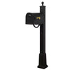 Classic Curbside Mailbox and Springfield Mailbox Post with Base - Special Lite Products