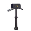Classic Curbside Two Door Mailbox and Bradford Mailbox Post - Special Lite Products
