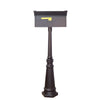 Classic Curbside Two Door Mailbox and Tacoma Mailbox Post - Special Lite Products