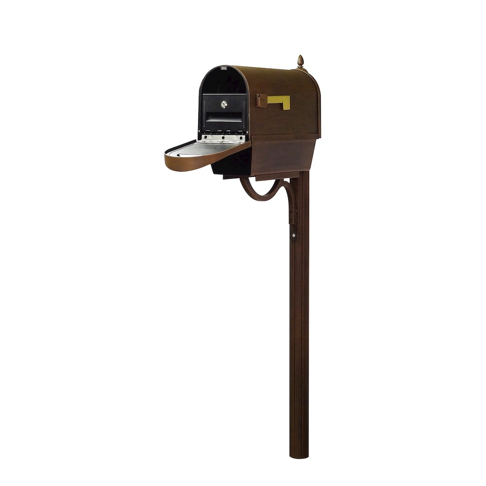 Classic Curbside Mailbox with Newspaper Tube - Special Lite Products