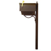 Classic Curbside Mailbox with Newspaper Tube - Special Lite Products