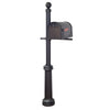 Floral Curbside Mailbox and Fresno Mailbox Post - Special Lite Products