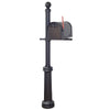 Floral Curbside Mailbox and Fresno Mailbox Post - Special Lite Products
