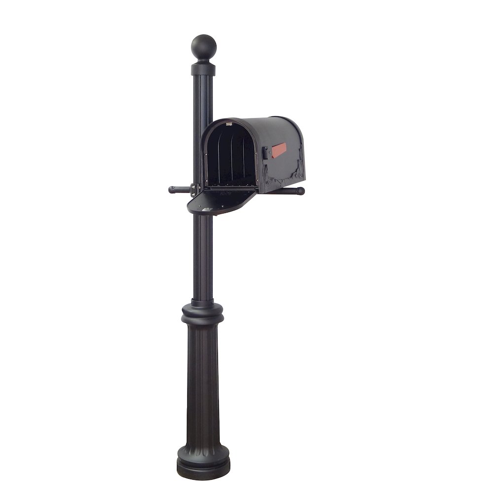 Floral Curbside Mailbox and Fresno Mailbox Post - Special Lite Products