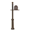 Floral Curbside Mailbox and Fresno Mailbox Post - Special Lite Products